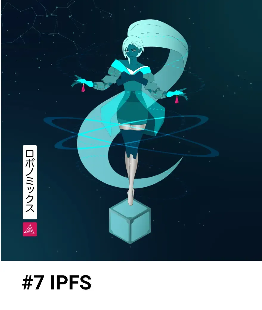 nft Robonomics crypto girls