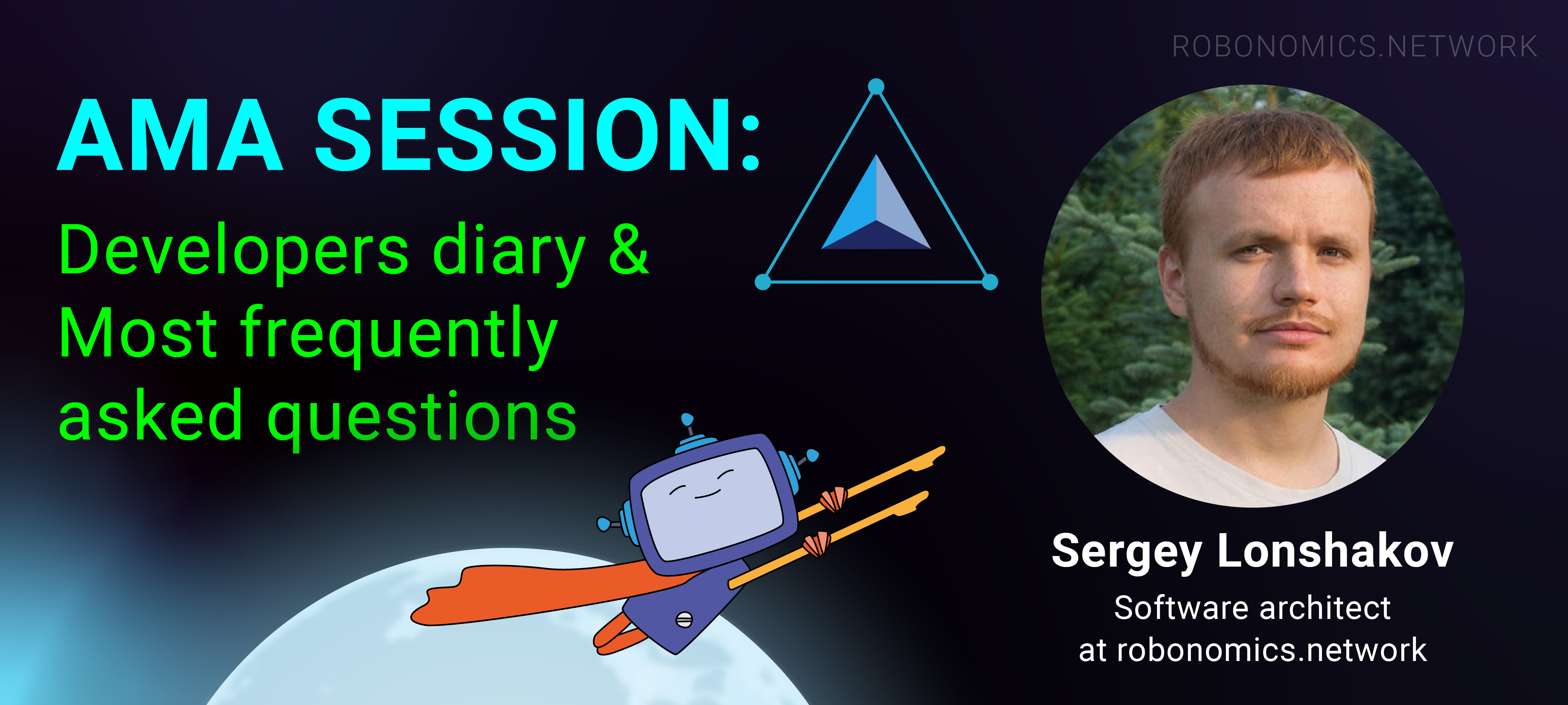 AMA session at Robonomics community, Dec 11