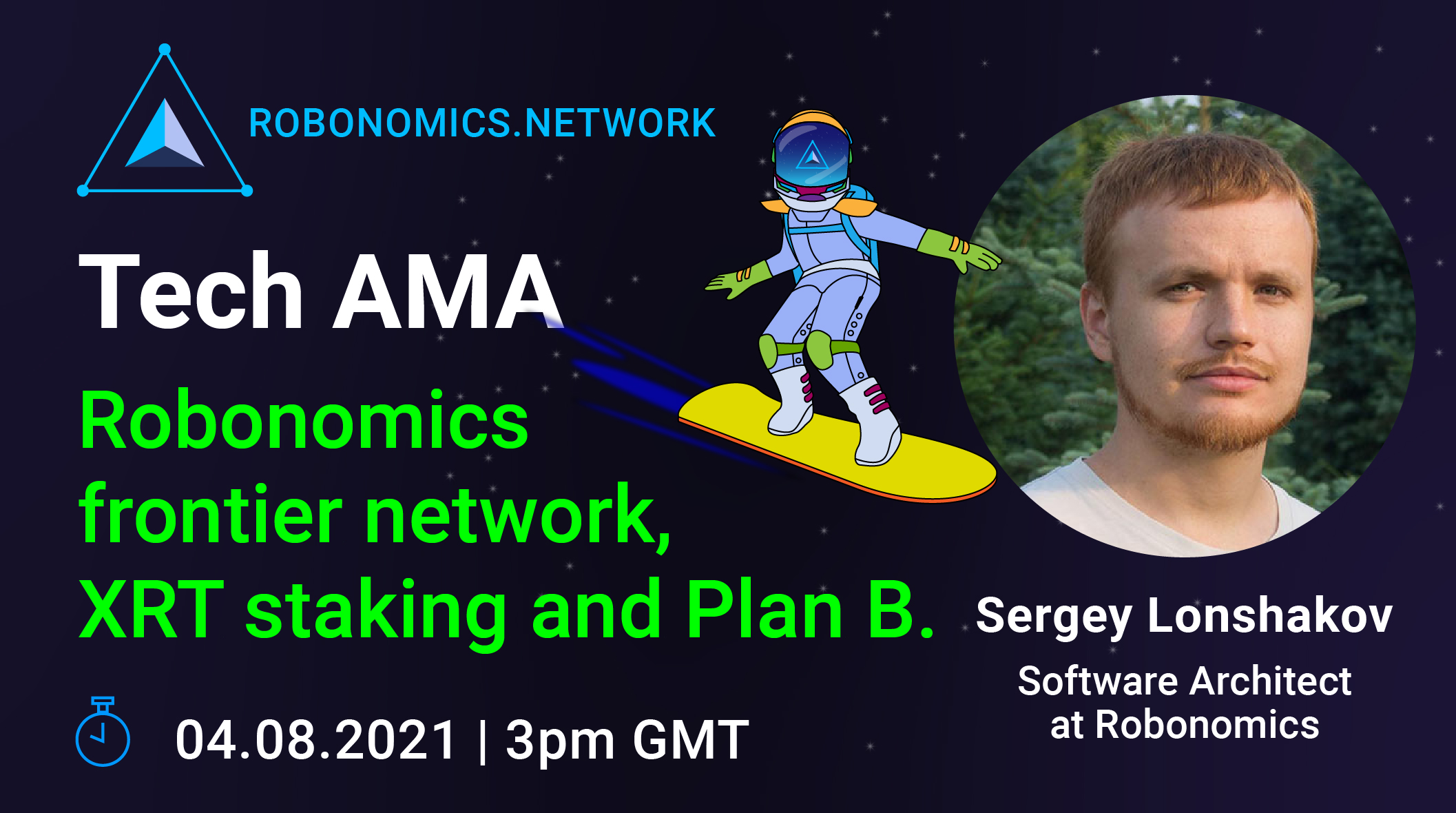Tech AMA [Robonomics frontier network, XRT staking, Kusama crowdloan rewards]