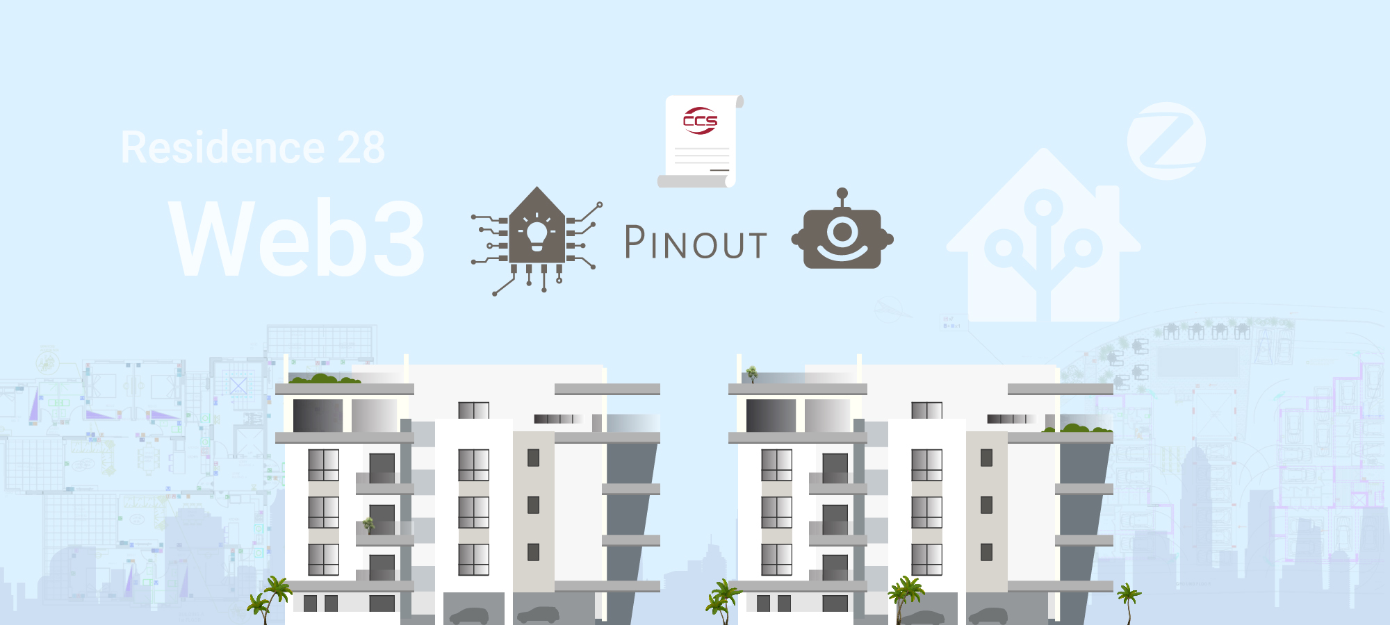 Apartment building with Home Assistant onboard