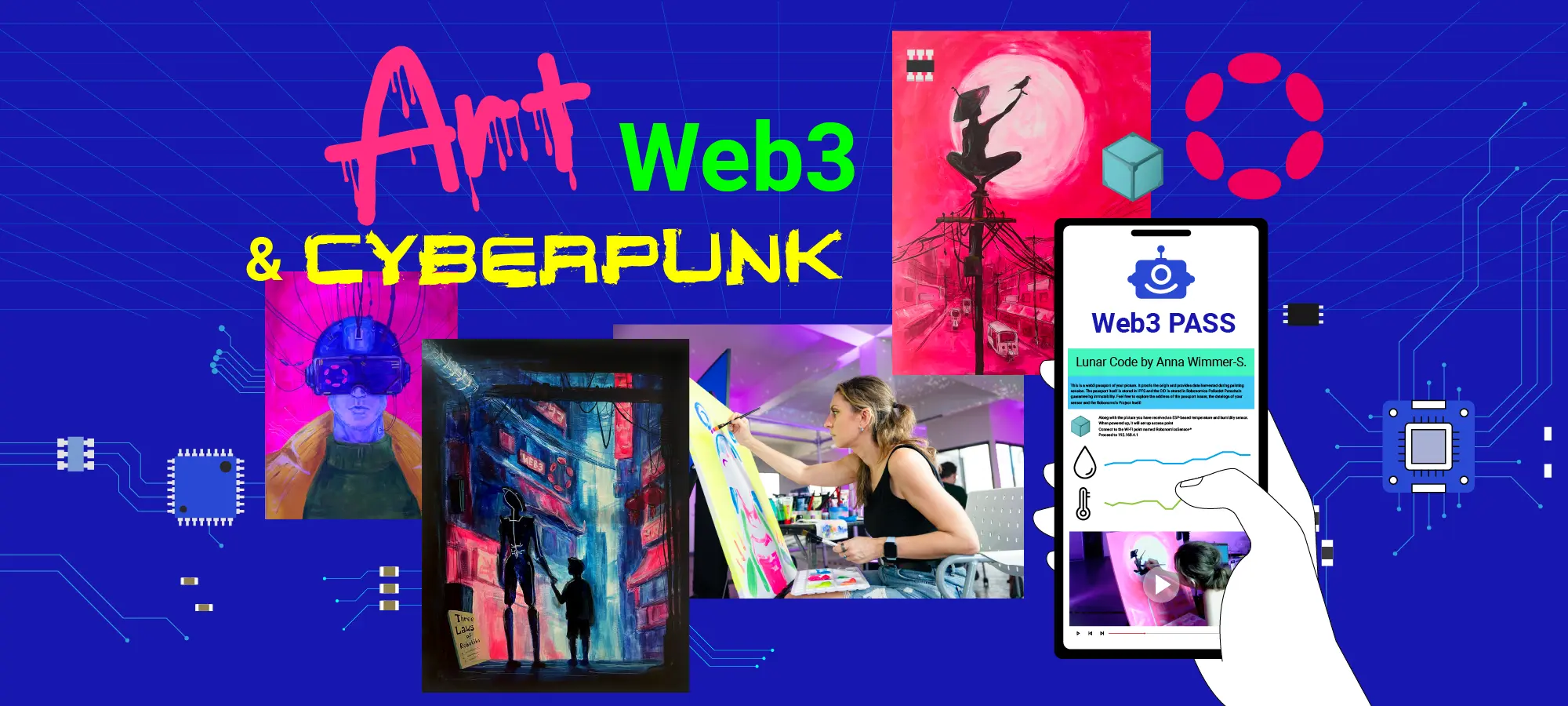 ART, Cyberpunk & WEB3: A Return to Canvas Art in the World of Technology