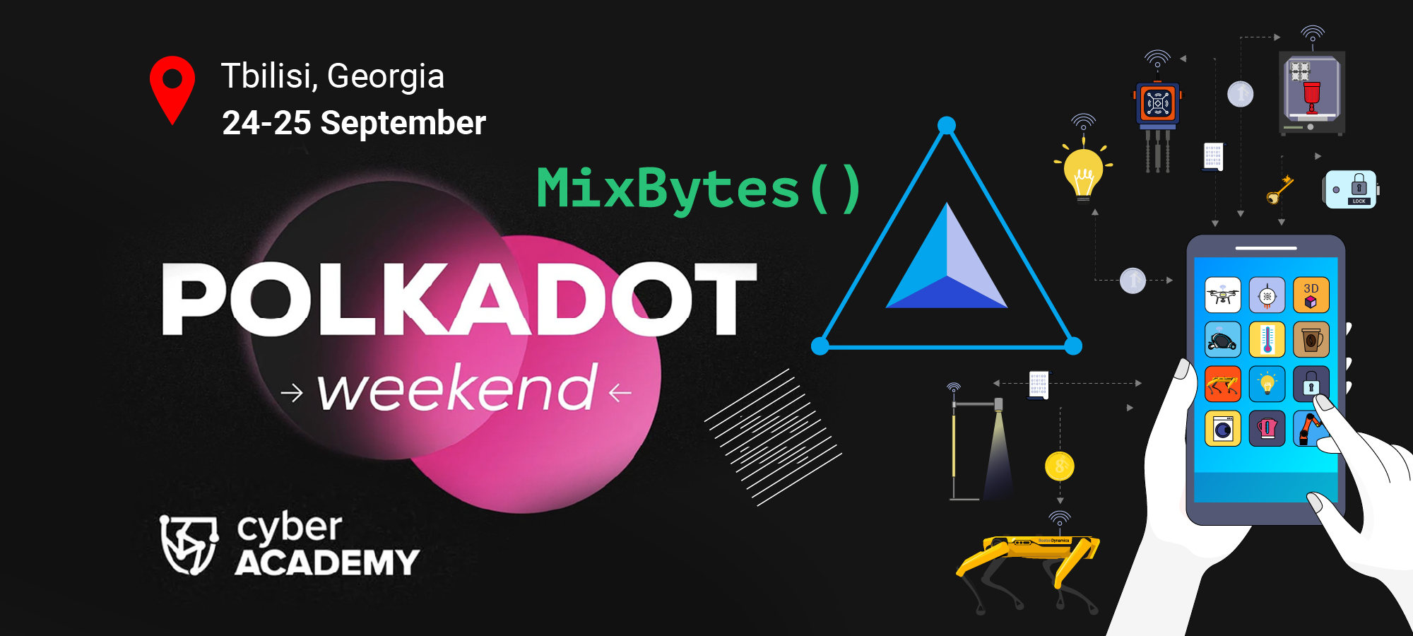 Robonomics at Polkadot Weekend in Tbilisi