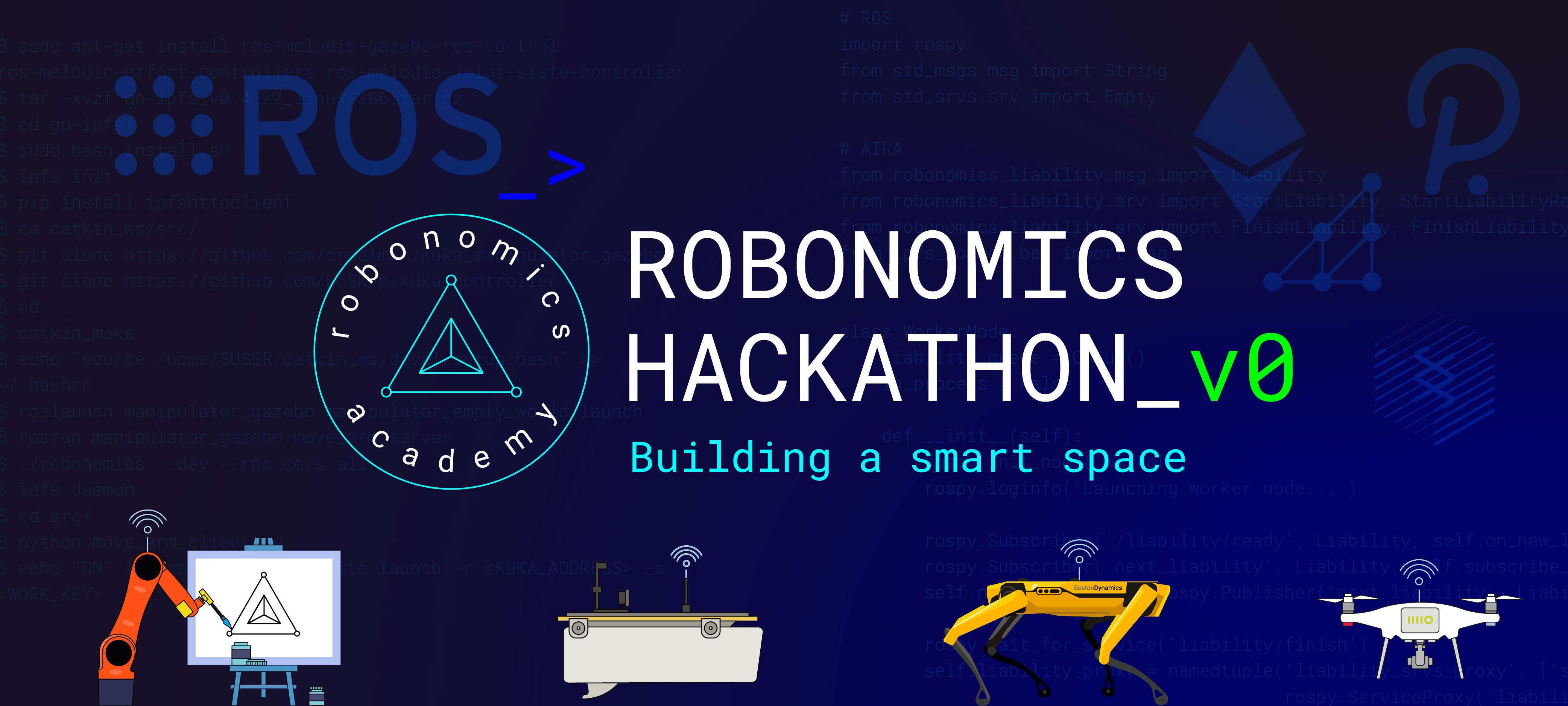 Robonomics Hackathon v0&#58; building a smart place