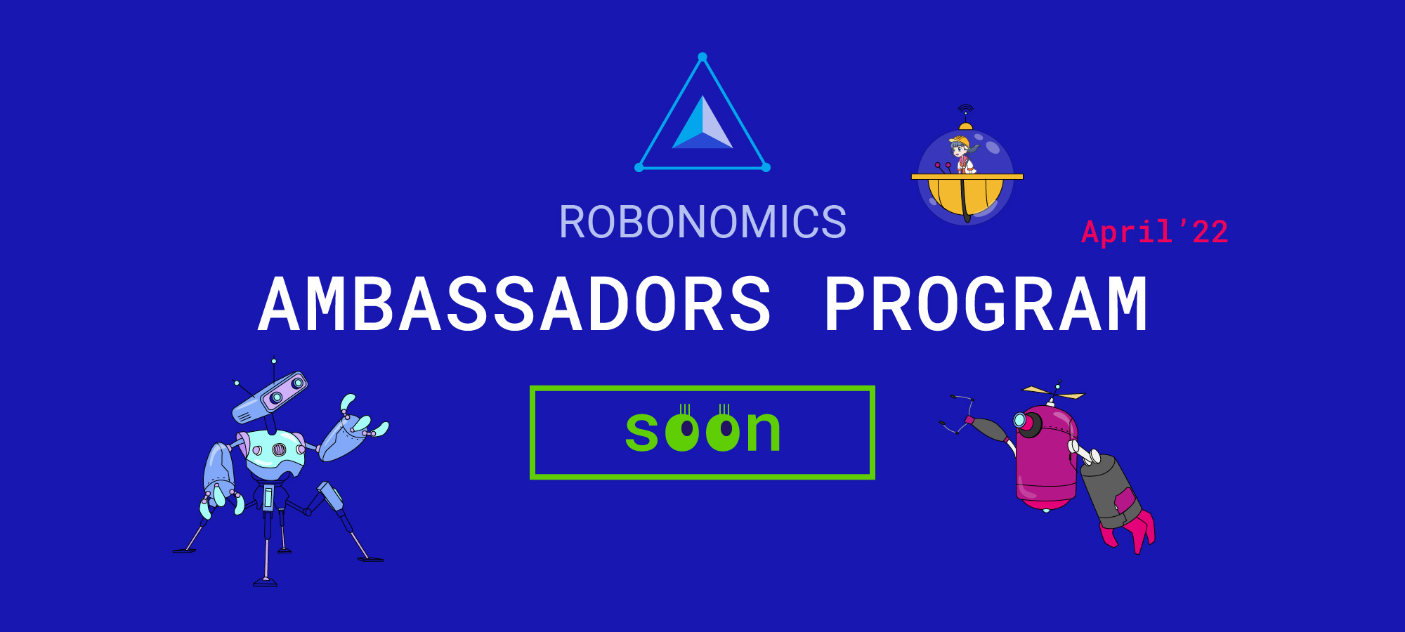 Robonomics officially launches the Ambassador Program!
