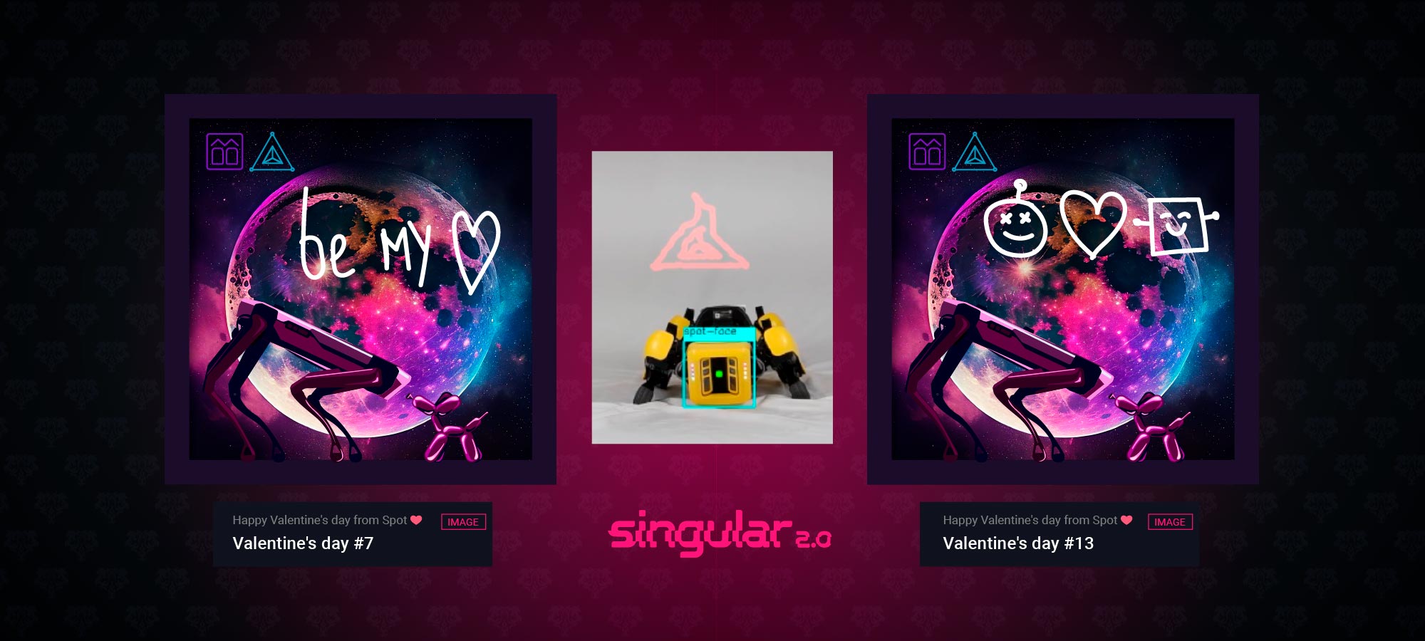 Reflections on the Emotional Side of Robotics: Valentine's Day Limited NFT Collection