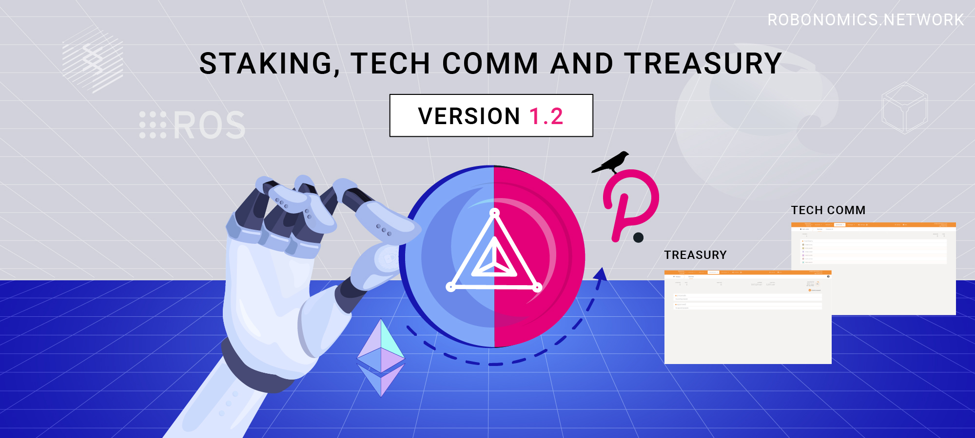 Update to Version 1.2: Staking, Tech Committee and Treasury